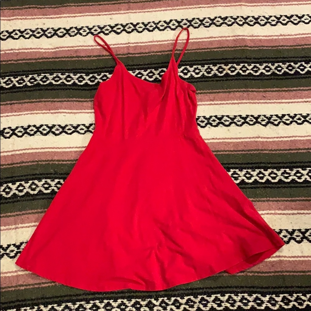Little red dress from Forever 21!